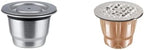 Compatible for Nespresso Reusable Stainless Steel Coffee Capsule Pod - Image 4