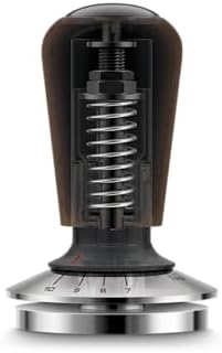 Breville BEA202WLW Force Gauge Tamper Espresso Tool, 54mm, Walnut - Image 6