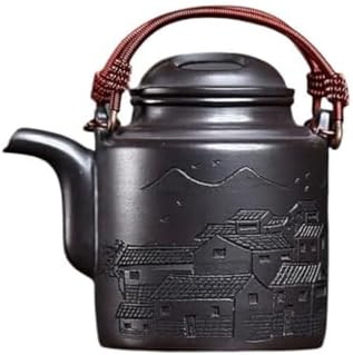 Tea Kettle Portable Outdoor Ceramic Handle Kettle Household Tea Maker Ceramic Tea Infuser by Unknown