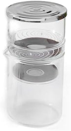 Yctze 300ml Cold Brew Coffee Maker for Iced Coffee and Tea - Borosilicate Glass Dripper with Spoon & Brush for Home, Office, Travel - Image 2