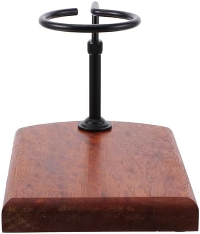 Wood Coffee Dripper Stand Adjustable Hand Brew Rack for Coffee Lovers by Unknown