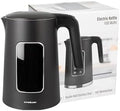 Epsilon LCD Electric Kettle 1100W - 1.7L Hot Water Tea Kettle with Digital Display, Temperature Control, Fast Boil, BPA-Free Electric Teapot with Auto Shut-Off & Boil Dry Protection by Epsilon