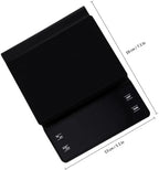 Electronic Coffee Scale Black Kitchen Scale with Timer, 3kg/0.1g - Image 2