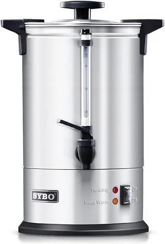 SYBO 120 Cup Commercial Coffee Urn, 18 L Large Coffee Maker by Sybo