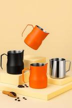 Stainless Steel Pitcher 500 ml for Coffee Milk Frothing Pot Durable and Easy to wipe appropriate for Baristas and Home Use by Unknown