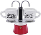 2-Cup Aluminum Moka Pot Stovetop Espresso Maker for Home Camping Italian - Image 2
