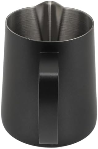 Milk Frother Cup Stainless Steel Stainless Steel Milk Frothing Cup 700ml Capacity 24oz Steaming Pitcher Espresso Frother Maker(Beige) - Image 4