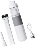 Handheld Computer Vacuum Cordless, 6000pa Compressed for Electronics, Strong Suction & Blowing 2 In1 for Car, Home, Desk, Pet Hair, Coffee Grounds by Unknown