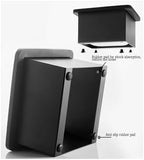 Espresso Coffee Knock Box, Large Coffee Coffee Grounds Knock Box Container Coffee Machine Accessories, Stainless Steel Coffee Bin Grind Knock Out Box with Removable Knock Bar and Non Slip Base - Image 5