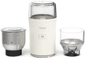 Martha Stewart Electric Coffee & Spice Grinder with Dual Bowls, Linen Cream by MarthaStewart