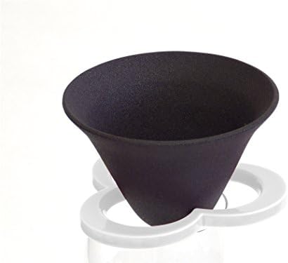 Ceramic Paperless Permanent Coffee Filter/Dripper "Caffe hat"White by Unknown
