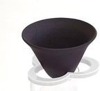Ceramic Paperless Permanent Coffee Filter/Dripper "Caffe hat"White by Unknown