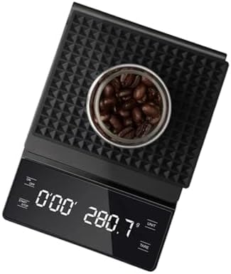 3kg/0.1g Coffee Scale with Timer, Digital Multifunction Weighing Scale for Pour Over, Drip, and Espresso – Kitchen Tool by Unknown