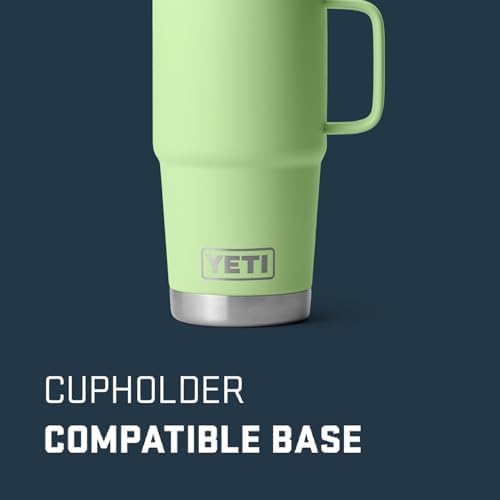 YETI Rambler 20 oz Travel Mug, Stainless Steel, Vacuum Insulated with Stronghold Lid - Image 3