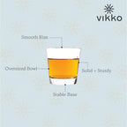Vikko Shot Glasses, 3.5 Ounce Shot Glass, Set of 12 Small Liquor and Spirit Glasses, Durable Tequila, Alcohol and Espresso Shots, 12 Piece Large Shooter Glass Set (Traditional) - Image 3