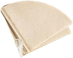 100-300 Coffee Filter Paper Count Disposable Coffer Filters Natural Cone V-Shaped Unbleached Filter for v&60 Coffee Dripper(Wood color 300pcs,V01(S)) - Image 6