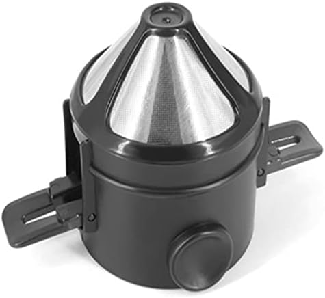 Coffee Filters Portable Foldable Coffee Filter Stainless Steel Easy Clean Reusable Coffee Funnel Paperless Pour Over Holder Coffee Dripper by Unknown
