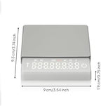 Coffee Scale with Touch Mini Coffee Scale with Timer Electronic for Espresso, Kitchen, White - Image 2