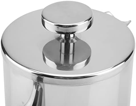 Haofy French Press Coffee Maker Double Wall Insulated Stainless Steel Thermal Carafe for Manual Brewing 27oz Filter Brews Coffee Tea Home Office Cafe Use (1000ML) - Image 3