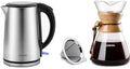 COSORI 1500W Electric Kettle & Pour Over Coffee Maker Bundle with Double Wall Stainless Steel Kettle Pot and 8 Cup Drip Coffee Brewer by Unknown