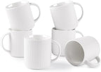 theterra Ceramic Coffee Mugs Set of 6, 14.2 oz Coffee Cups with Handle by TheTerra