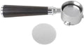 51mm Bottomless Portafilter 3 Ears Fits for Gevi 51mm 3 Ears Grouphead, for Mr. Coffee Espresso and Cappuccino Machine, with Puck Screen, Double Shot Filter Basket by Neuroquill