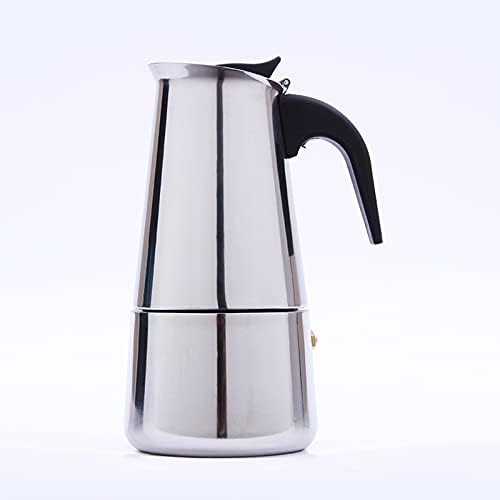 Stovetop Coffee Maker, 6 Cup Stainless Steel Moka Pot Espresso Maker Coffee Pot with Electric Stove, 500W Stovetop Espresso Machine Italian Espresso Maker for Home Bar Office - Image 5