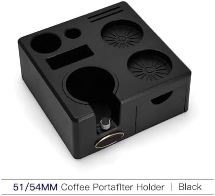 54mm Coffee Bottomless Portafilter Naked，Compatible For Breville，Sage 870/878/879 Filter Basket Espresso Machine Barista Accessory(54mm Tamper holder) - Image 2