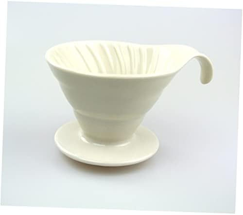Ceramic Coffee Dripper Cup with Filter Paper, Manual Brewing Xmas - Image 2