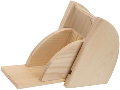 Decorative Coffee Filter Stand Large Capacity Wood Holder by Unknown
