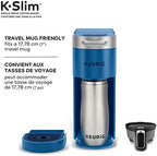 Keurig K-Slim Single Serve K-Cup Pod Coffee Maker, Featuring Simple Push Button Controls And MultiStream Technology, Twilight Blue - Image 6