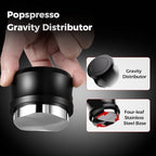 53.3mm V1 Espresso Gravity Distributor, Self-leveling Height Coffee Distributor Tool, Coffee Leveler Tool for 53mm/54mm Machine Portafilters - Image 2