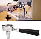58mm Coffee Single Spout Portafilter, Coffee Portafilter by with Stainless Steel portafilters and Solid Wooden Handle, Coffee Machine Filter Coffee Machine Replacement Parts - Image 2