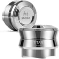 51mm Espresso Gravity Distributor Tool, Full-metal Stainless Steel by MUVNA