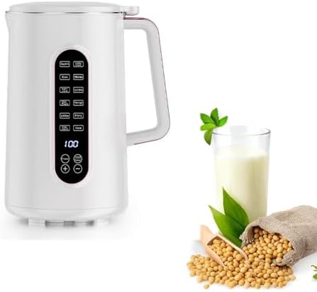Automatic Milk Frother, Milk Frother Machine with Hot and Cold Functionality, 1500ml Large Capacity and 12H Smart Appointment, Quiet Foaming and Easy Cleaning, For Home and Kitchen Use by Unknown