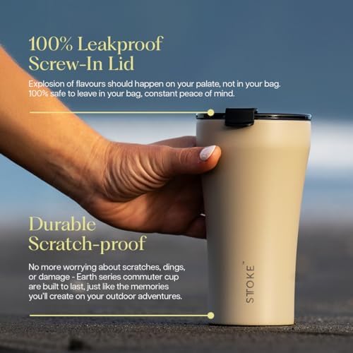 Sttoke The Mossy Meadows Classic with Leakproof Lid Heather Green Tumbler, 12 oz. Capacity - Image 3