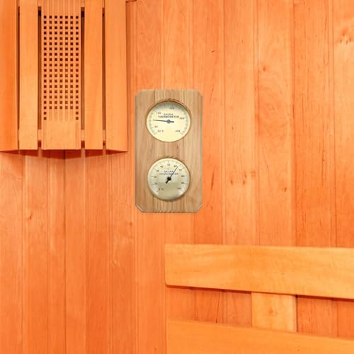 Sauna Hygrothermograph Wall Thermometer with Scale for Indoor Use - Image 4