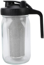 Jiawu Iced Coffee Maker Pitcher with Spout Lid, Cold Brew Coffee Maker - Image 4