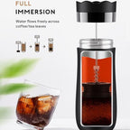 Outdoors Coffee Press Coffees Brewer Insulated Coffee Maker Quick Brews Brewer for Travel Use - Image 4