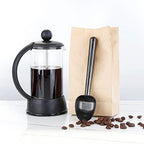 Easyworkz Gage Gooseneck Pour Over Coffee Kettle 20 oz with Thermometer Stainless Steel Hand Drip Coffee Pot, Silver, Bundled with Stainless Steel Long Hollow Handle Coffee Scoop,7g, Gunmetal Black - Image 7