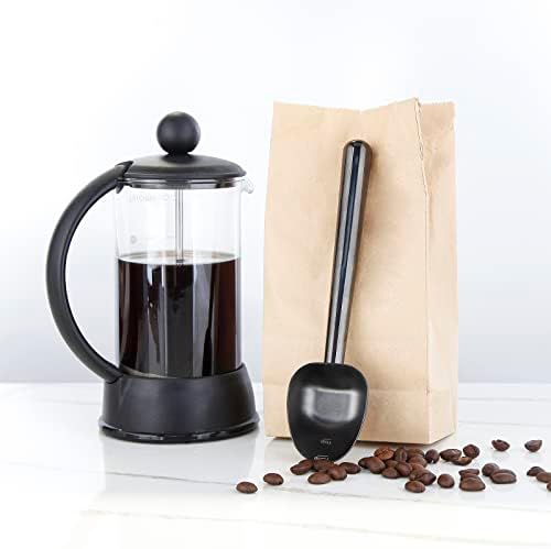 Easyworkz Gage Gooseneck Pour Over Coffee Kettle 20 oz with Thermometer Stainless Steel Hand Drip Coffee Pot, Silver, Bundled with Stainless Steel Long Hollow Handle Coffee Scoop,7g, Gunmetal Black - Image 7