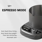 Digital Coffee Scale Dosing Cup, Coffee Bean Weight Scale, 3 Professional Modes, Max Capacity 2000 G, Measurement Unit G/oz, Fits 53/58mm Portafilters - Image 3