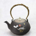 Cast Iron Teapot Japanese Style Tetsubin Tea Kettle 1L by Unknown