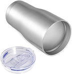 VEGOND 20oz Tumbler Stainless Steel Tumbler Cup with Lid And Straw Vacuum Insulated Double Wall Travel Coffee Mug(Stainless 12 Pack) - Image 6