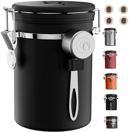 Coffee Gator Coffee Canister, 22oz Airtight Stainless Steel Container - Image 3