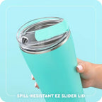 Swig Life 32oz Insulated Tumbler, Travel Coffee Tumbler with Lid, Cup Holder Friendly Travel Coffee Mug, Stainless Steel, 32 oz, Reusable Insulated Mug with Lid (Easy Tiger) - Image 4