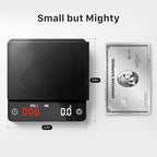 Garnen Mini Espresso Coffee Scale with Timer, 0.1g Digital Smart Scale - Image 4
