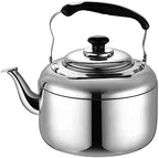 Stovetop Kettle Stovetop Whistling Tea Kettle Stainless Steel Teapot Camping Induction for Gas Stove Kettles for Stove(7L) by Unknown