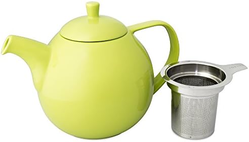 FORLIFE Curve Teapot with Infuser, 45-Ounce, Lime - Image 2