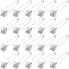 Generic Tea Strainers, 20 Pcs Stainless Steel For Tea Loose, Infusers With Handles Removable, Filtration Optimal For Design Mesh Fine, Brewing Cup Single Perfect by Unknown